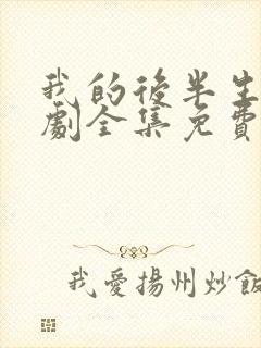 我的后半生电视剧全集免费观看