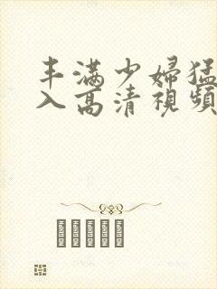 丰满少妇猛烈进入高清视频免费线播放