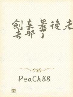 剑来最后老剑条去哪了