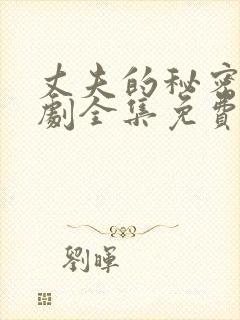 丈夫的秘密电视剧全集免费观看