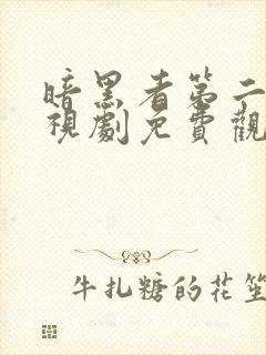 暗黑者第二季电视剧免费观看