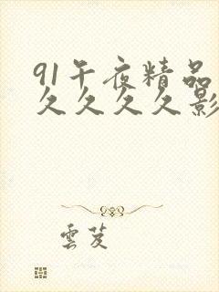 91午夜精品久久久久久影视