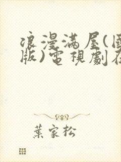 浪漫满屋(国语版)电视剧在线观看
