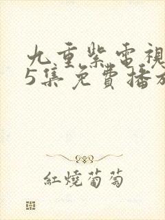 九重紫电视剧45集免费播放封面