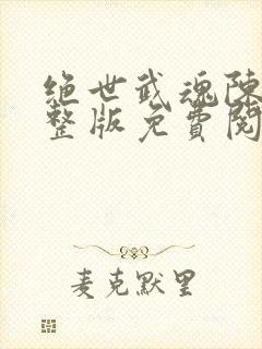 绝世武魂陈枫完整版免费阅读