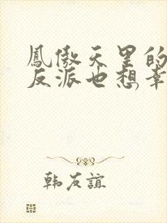 凤傲天里的黄毛反派也想幸福沐恩