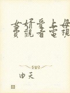 女婿爱上母娘免费观看电视剧剧情简