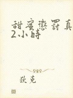 甜蜜惩罚真人版2小时封面