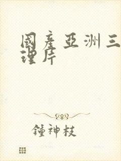 国产亚洲三级伦理片