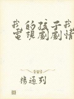 我的孩子我的家电视剧剧情介绍