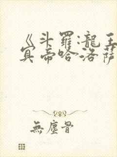 《斗罗:龙王之冥帝哈洛萨让三飞》封面