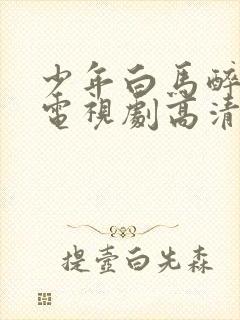 少年白马醉春风电视剧高清在线观看