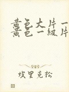 黄色大片一级片黄色一级片