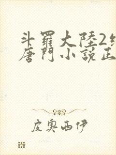 斗罗大陆2绝世唐门小说正版