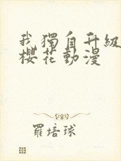 我独自升级动漫樱花动漫封面