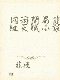 网游开局获得神级天赋小说免费封面