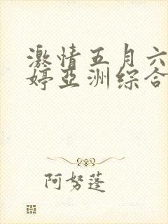 激情五月六月婷婷亚洲综合