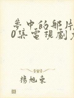 梦中的那片海40集电视剧免费观看