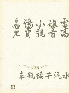 乌鸦小姐电视剧免费观看高清封面