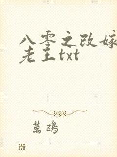 八零之改嫁隔壁老王txt