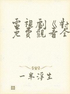 电视剧《对峙》免费观看全集封面