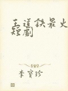 王道铁最火十部短剧