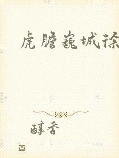 虎胆巍城徐佳封面