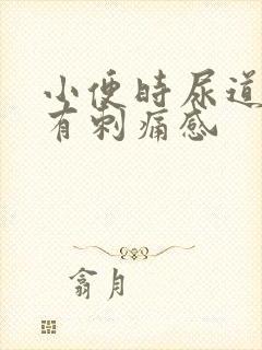 小便时尿道口口有刺痛感