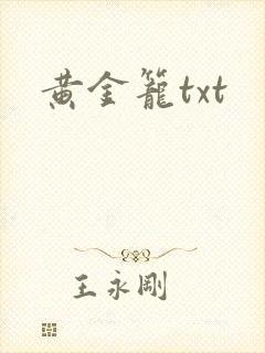 黄金笼txt