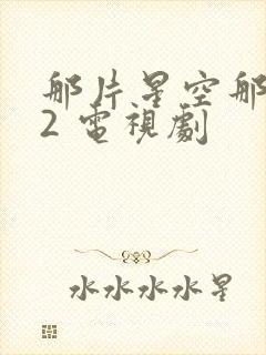 那片星空那片海2 电视剧