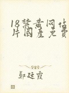18禁黄网站禁片国产免费网站封面