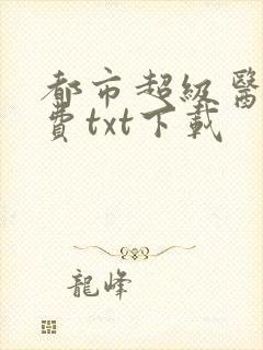 都市超级医圣免费txt下载