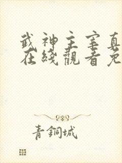 武神主宰真人版在线观看免费全集封面