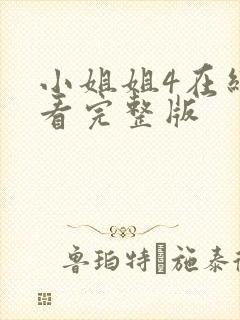 小姐姐4在线观看完整版