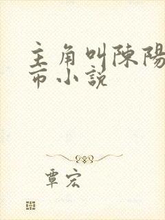 主角叫陈阳的都市小说