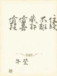 偷偷藏不住桑稚段嘉许离线下载