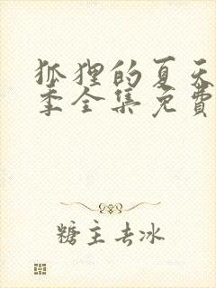 狐狸的夏天第一季全集免费观看