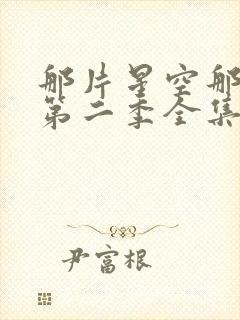 那片星空那片海第二季全集完整版