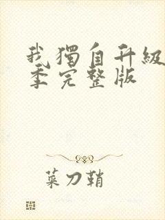 我独自升级第一季完整版