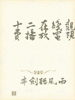 十二在线观看免费播放电视剧封面