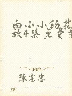 向小小的花蕾绽放4集免费观看封面