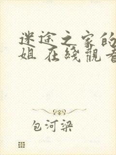 迷途之家的大姐姐 在线观看