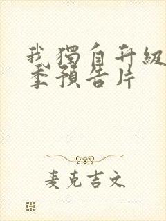 我独自升级第三季预告片