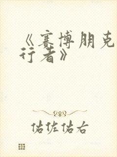 《赛博朋克边缘行者》