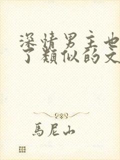 深情男主也出轨了类似的文封面