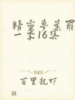 精灵梦叶罗丽十一季16集