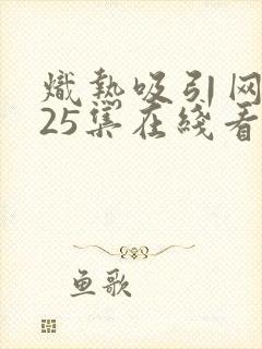 炽热吸引网剧第25集在线看