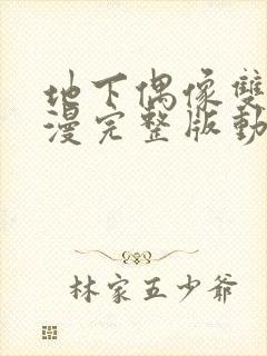 地下偶像双男动漫完整版动画免费观看