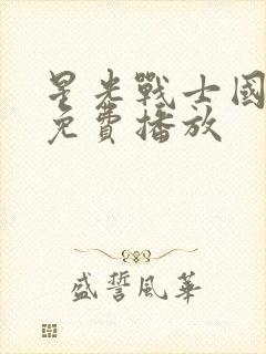 星光战士国语版免费播放