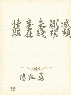 情事未删减完整版在线视频播放封面